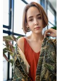AUSTIN☆大人かわいい前髪セシルカットココアブラウンネオウルフ