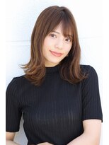 ヘアーゼロ 南新町(HAIR ZERO) シルキー外ハネスタイル