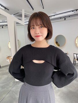 ディッシィ 立川(D'ICI) FUMI~丸くツヤっとボブ〔立川〕