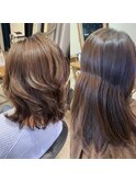【シークレットカラー】大人ふんわり♪ミディアムレイヤー