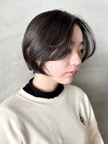 イデア(idea) 【ショートボブ×黒髪ショート】ヘアスナップ・山下