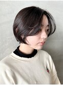 【ショートボブ×黒髪ショート】ヘアスナップ・山下