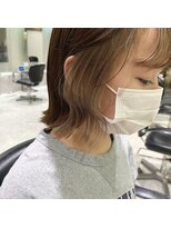 リー 尼崎(Lee)&nbsp;〈 インナーカラー×ベージュ！ 〉