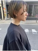 【ANALOGUE】抜きっぱなしハイライトボブ