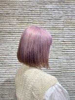 アルテシア 川口東口(Artesia by anyhow) ケアブリーチ使用ダブルカラー、紫