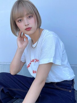 トゥーリ 二日市店(tuuli) tuuli二日市☆大人可愛いボブルフショコラベージュ20代30代40代