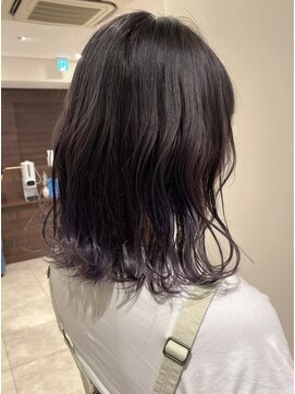 ジャム(Jam) 切りっぱなしボブ×ラベンダーグレージュ★中村大輔