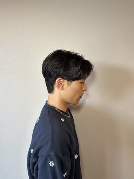 トラッド(TRAD) 毛流れカット×韓国メンズスタイル
