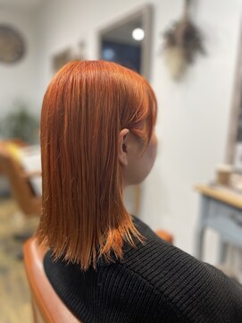 ルッカ(RUKKA hair studio) Summer orange