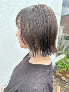 バルス(BLS) ちらみせカラー！切りっぱなしボブ　【藤枝/藤枝駅】