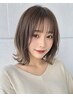 カットなしボブ巻きスタイリング＋前髪&顔まわりのみカット