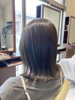 ヘアメイク アリエス 岩切店(HAIR MAKE aries) 【伸ばしかけに最適】外ハネミディアム 20代 30代 40代