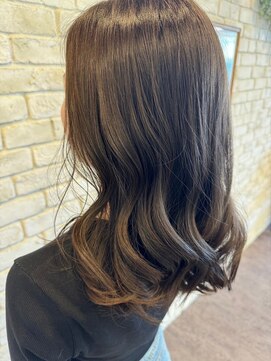 クロエバイラヴィズム  横越店蔦屋書店店内(CLOE by LUVISM) 【ゆる巻きオリーブブラウン】