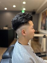 アソビ(ASOBI)&nbsp;スキンフェード×パーマ