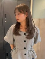 シーン(scene)&nbsp;アッシュ ベージュ×レイヤー