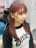 アール 横浜(R)&nbsp;【MAKI】デザインカラー/ピンクカラー/ブラウンベージュ/