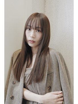 レガシーヘアーデザイン(Legacy hair design) ワイドバング ぱつっとミディアムヘア