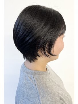 モリオフロムロンドン 松戸店(Morio from London) 【morio松戸アイダ】大人ナチュラルショートくびれ黒髪ショート