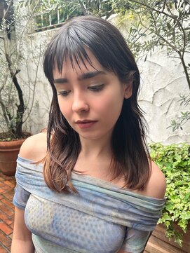 ピークアブー 表参道(PEEK-A-BOO) シースルーバング　レイヤーミディアム