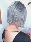 【ムラ修正】ホワイトシルバー×ブリーチ3回