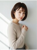 ショートボブ/ボブスタイル/ボブ/大人ショート