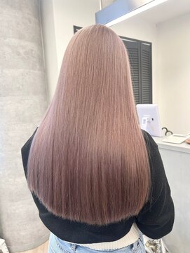 ルーブ トウキョウ(Loob. TOKYO) ハイトーンカラーミルクティーベージュピンクベージュ韓国30代