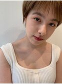 ベリーショート＊暖色ブラウン
