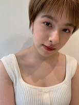 クク(coucou)&nbsp;ベリーショート＊暖色ブラウン