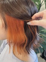 ラシサ(rashisa)&nbsp;インナーカラー/オレンジ