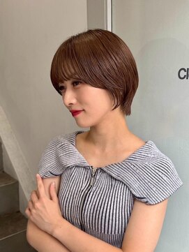 クロト(Clotho) ショートカット/髪質改善縮毛矯正白髪ぼかしレイヤーカラーボブ