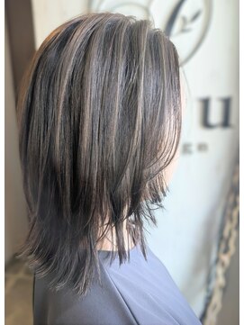 イル(iru) グレージュハイライト◇白髪ぼかし