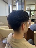 メンズニュアンスパーマ×20代モテ髪