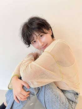 ティーヘア トナリ(t.hair tonari)の写真/フェイスレイヤーカットで簡単トレンドヘア！作り込みすぎずに、抜け感ある仕上がりでナチュラルな印象へ♪