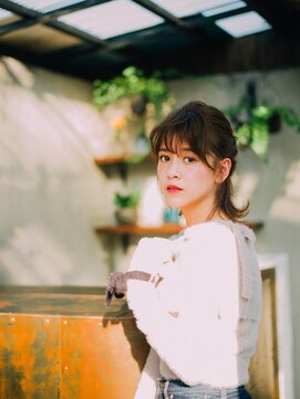 アメリエギャルソン 武蔵浦和店(amelie et garcon) ツイストハーフアップ [amelie 武蔵浦和]