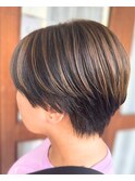大人ショートボブ