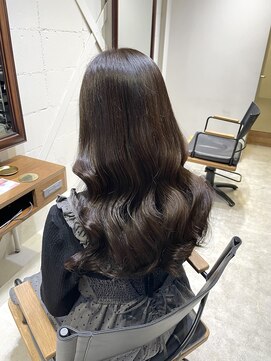 透明感カラー/グレージュ/秋冬カラー