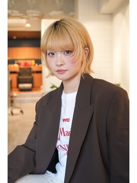 ラヴィズム 長岡店(LUVISM) 韓国/顔周りレイヤー/ダブルカラー/ベージュ/前髪新潟長岡宮関