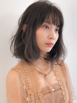 ハルキ ミナト ジャパン フクオカ(HARUKI MINATO japan FUK) 【大人ミディアムヘア】顔まわりレイヤー20代/30代