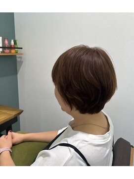 ハイレート ウニクス川越店(Hairate) 【Hairate本川越】ショートボブ×ブラウンカラー