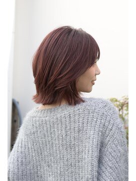 ビューティアンドトリップ クイーンズグッドプラン(Beauty&Trip QUEENS Good Plan) レイヤーボブ×ボルドー