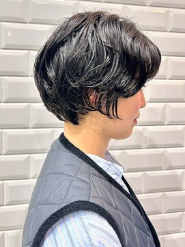 アピィス(appiis) ミルクティーブロンド/ワンホンレイヤーカット/横浜