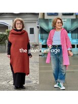 ザ プラチナムエイジ(the platinum age) 華やかに動く大人パーマ