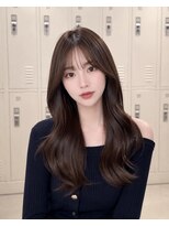 リリー シンジュク(Lilly)&nbsp;【Lilly新宿】ワンホンレイヤー/グレージュブラウン/韓国巻き
