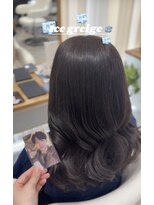 アヴァンス 広島本通店(AVANCE.) 着物ヘア/大人ガーリー/ダークアッシュ/似合わせカット/広島