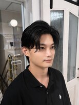 ハクオム 大須(HaKU Homme)&nbsp;メンズセンターパート/メンズ韓国ヘア/毛流れセンターパート