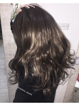 アンテナスクエア(ANTENA SQUARE) Gunmetal.Blond