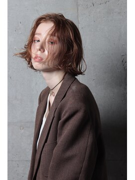 リコ エスト 上野店(lico est) [Lico] ラフウェーブボブ_ボブパーマ_アースカラー