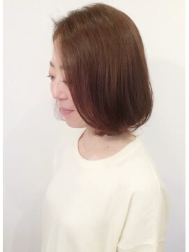 リコ(LIKO) 30代・40代に人気◎まとまるボブ☆お手入れ簡単重めスタイル☆