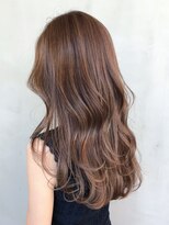 アイティー バイ アルバム 浦和店(IT by ALBUM) マロベージュ_セミウェットウェーブオリーブカラー_ba305962