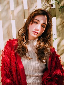 イングローブ 千葉ニュータウン中央店(Ingrove) 前髪なしラフウェーブ